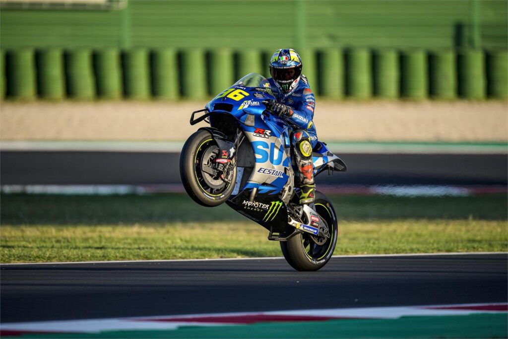 Joan Mir "happy" with Suzuki's progress on the Misano testing