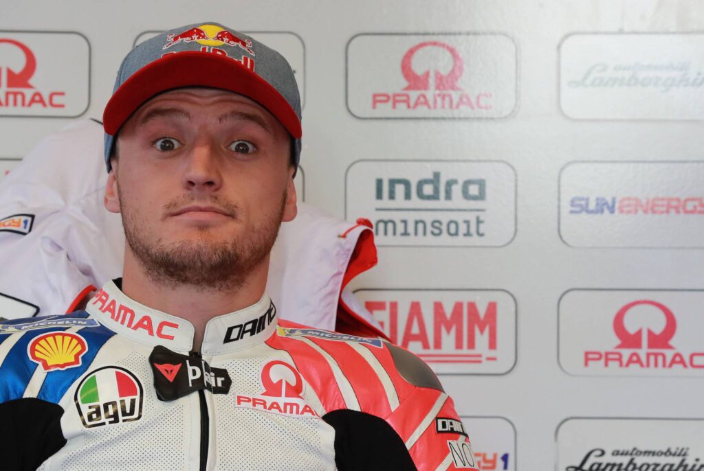 Jack Miller tests WorldSBK Ducati Panigale V4 R Superbike