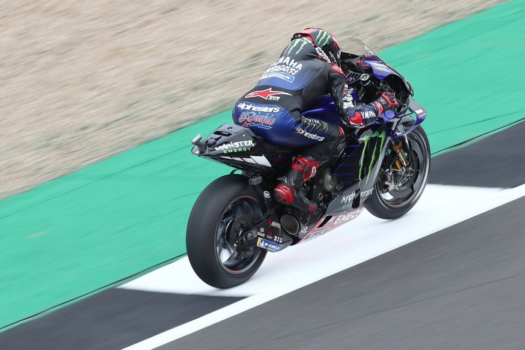 MotoGP qualification for the British Grand Prix
