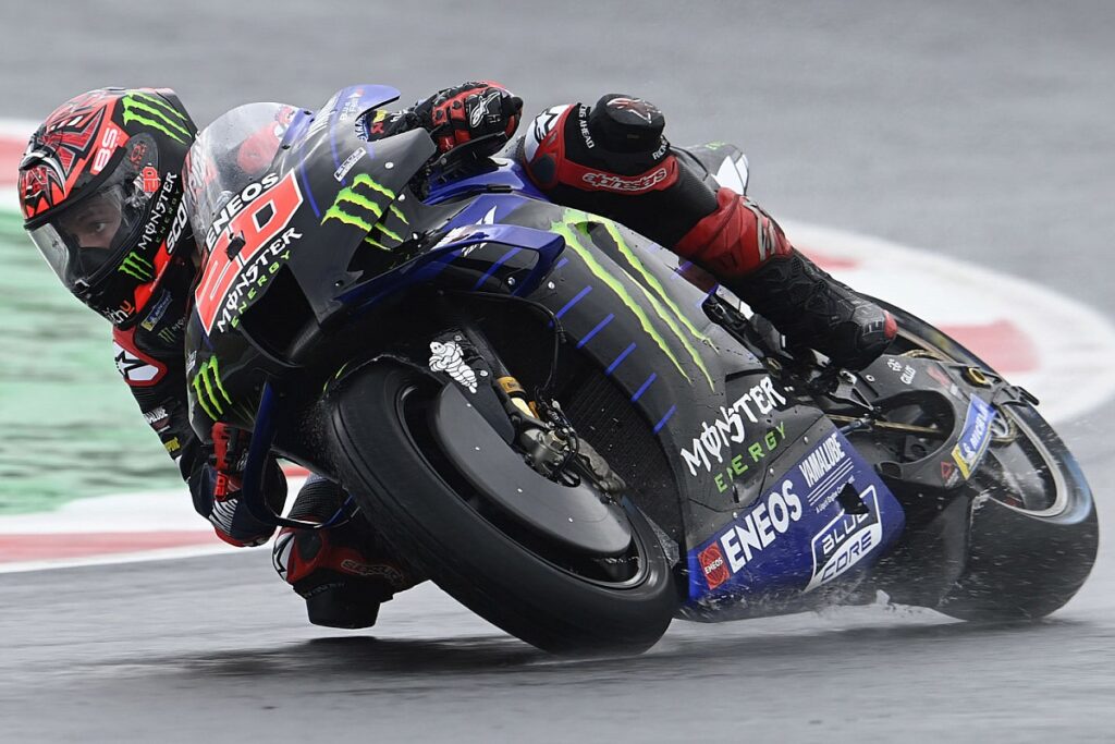 Fabio Quartararo can "not understand" the lack of wet feeling