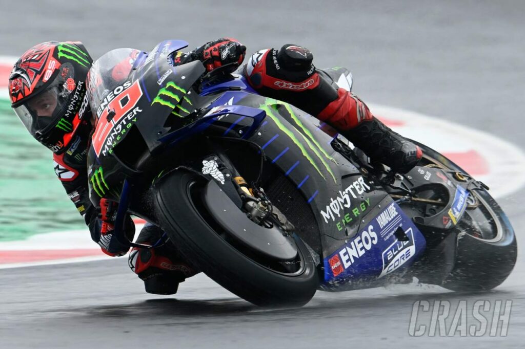 Austin MotoGP: Quartararo 15th, but happy after "big" rainy weather change |  MotoGP
