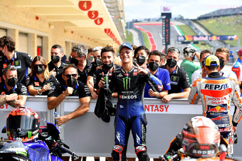 Massimo Meregalli analyzes Quartararo's race in Austin: "20 points on a track that is not our strongest is like gold"