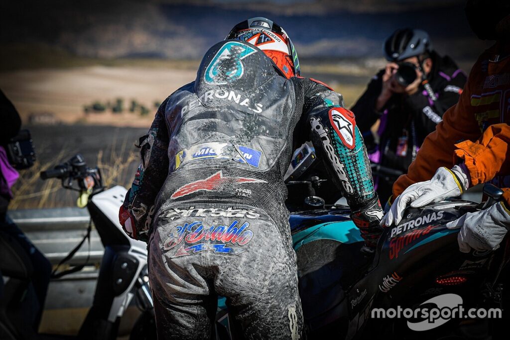Quartararo escapes serious injury in crash