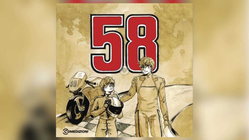 Graphic novel 58 turns Marco Simoncelli's story into a fairy tale