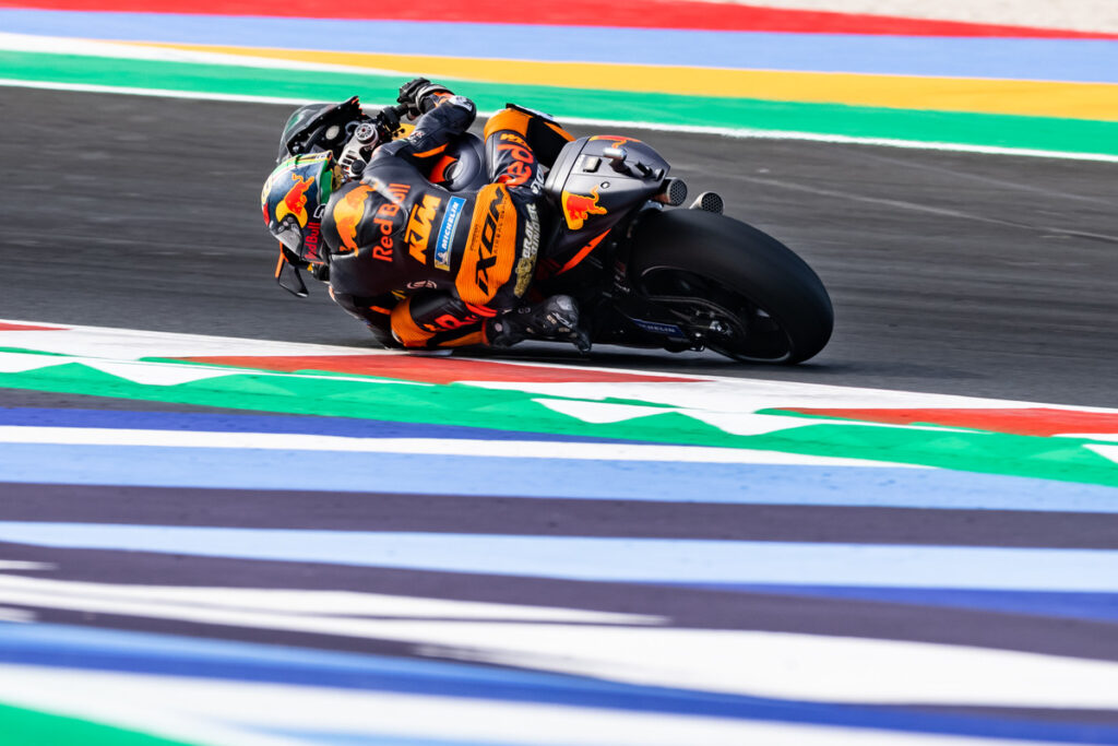 Brad Binder is aiming for the top 5 in MotoGP