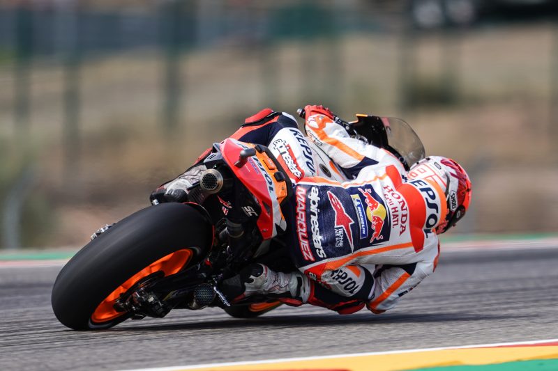 Marquez and Espargaro to launch Aragon GP challenge from second and third rows