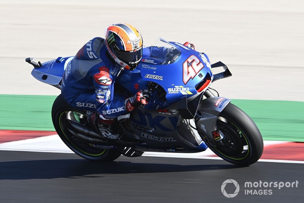 The MotoGP rules freeze should benefit Suzuki