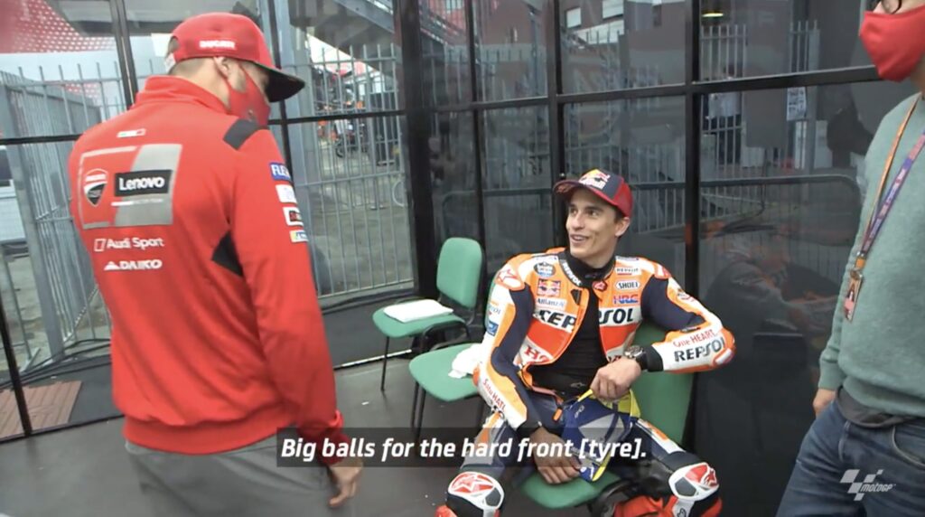 Jack Miller to Marc Marquez: "Do I have balls or am I stupid?"