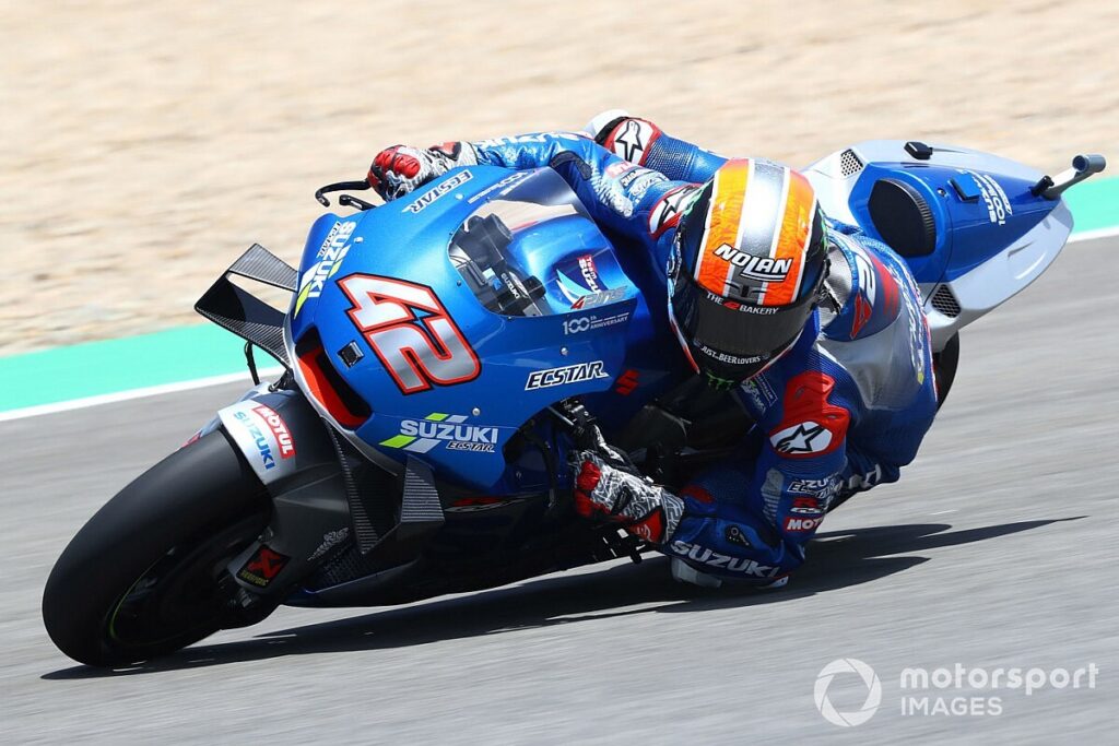 Alex Rins admitted to hospital in Jerez after a bad accident