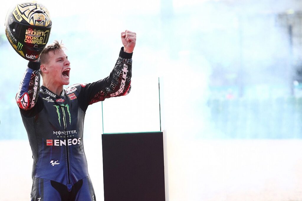 Quartararo struggled to eat ahead of the MotoGP title race