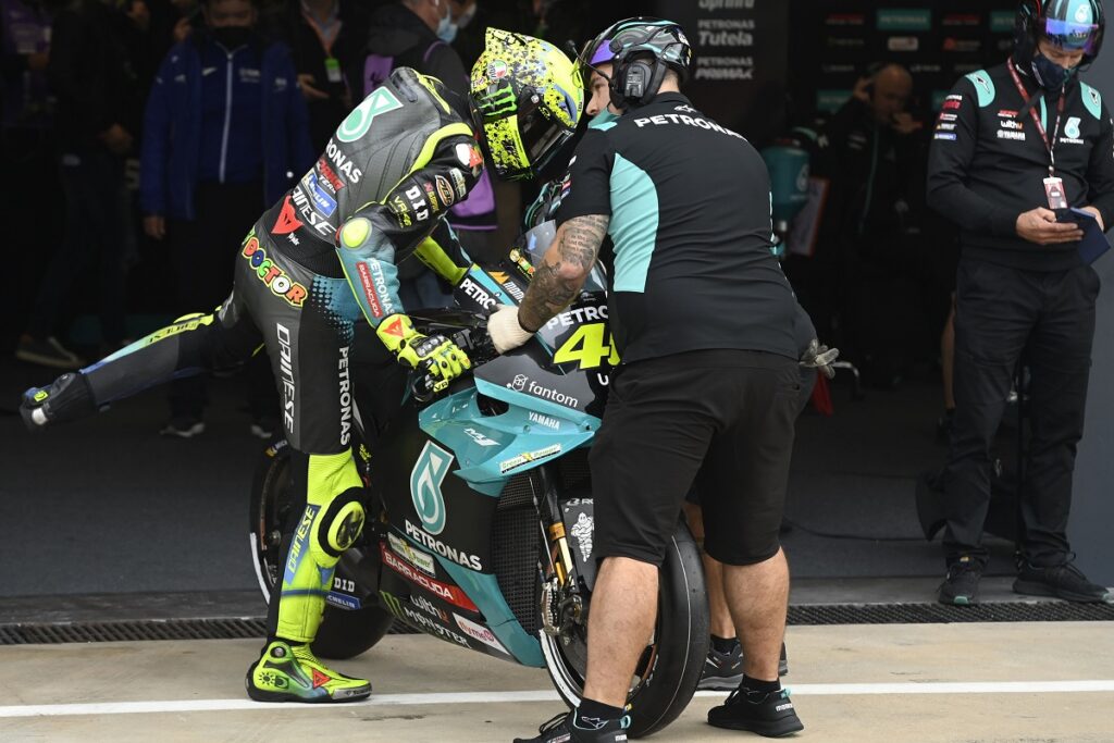 Valentino Rossi at Portimão is determined to continue Misano's result