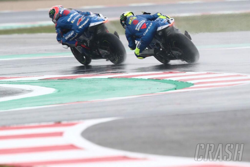 Algarve MotoGP: Rins "ready to try again" at Portimao, Mir aim for podium |  MotoGP