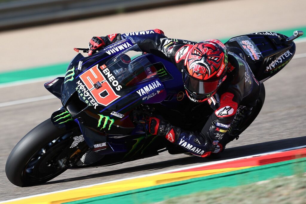 Quartararo "has no pace" for Aragon MotoGP podium