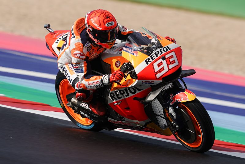 Friday weather masks Repsol Honda Team gains