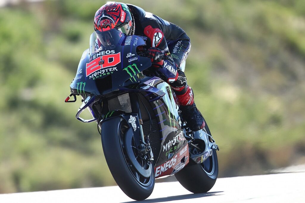 Quartararo is hampered by a "strange feeling" in MotoGP qualifying in the Algarve