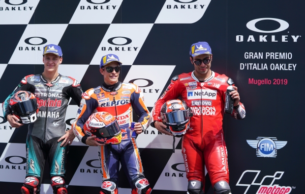 Marquez breaks lap record for Gran Premio D'Italia Oakley Pole