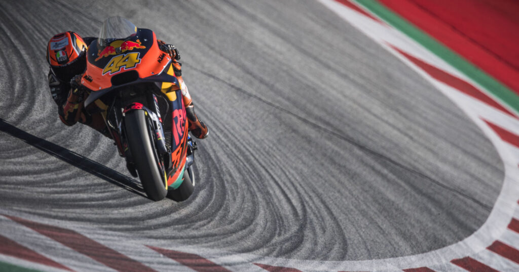 Pol Espargaro (44) will continue to lead Red Bull KTM