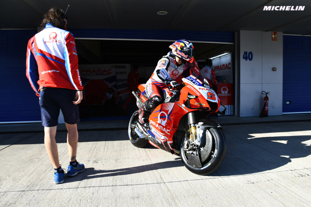 Johann Zarco hides his wish to fight for the title again in 2022