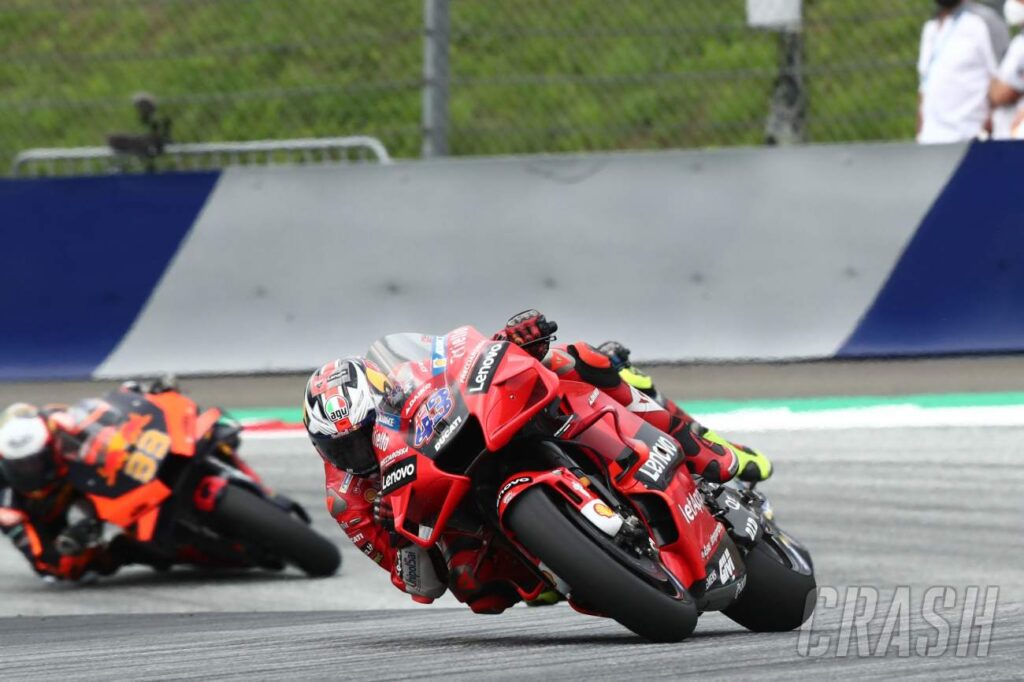 MotoGP of Austria: Miller: I only threw a hail cheer, had no other option | MotoGP