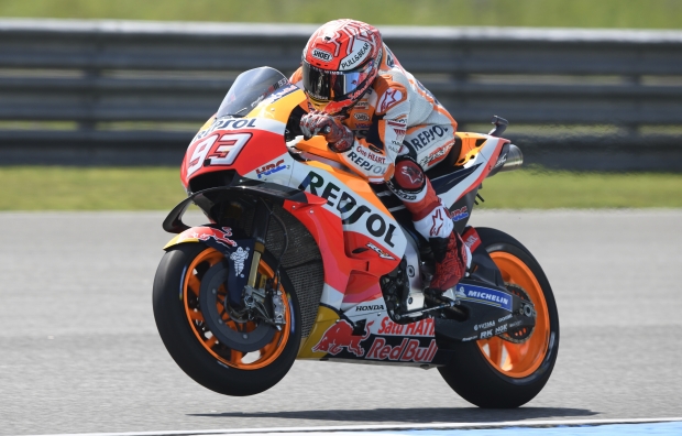 Positive start to the first Thai GP for Marquez and Pedrosa on an incredibly tight day of free practice