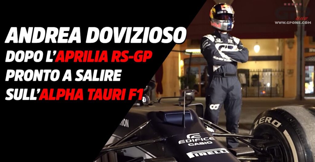 MotoGP, Dovizioso doesn't stop: from Aprilia RS-GP to Alpha Tauri F1