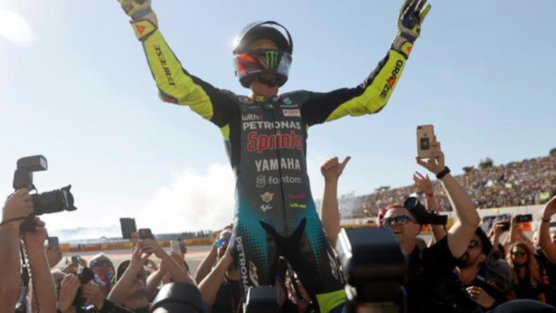 Rossi is full of tears, see you in Valencia