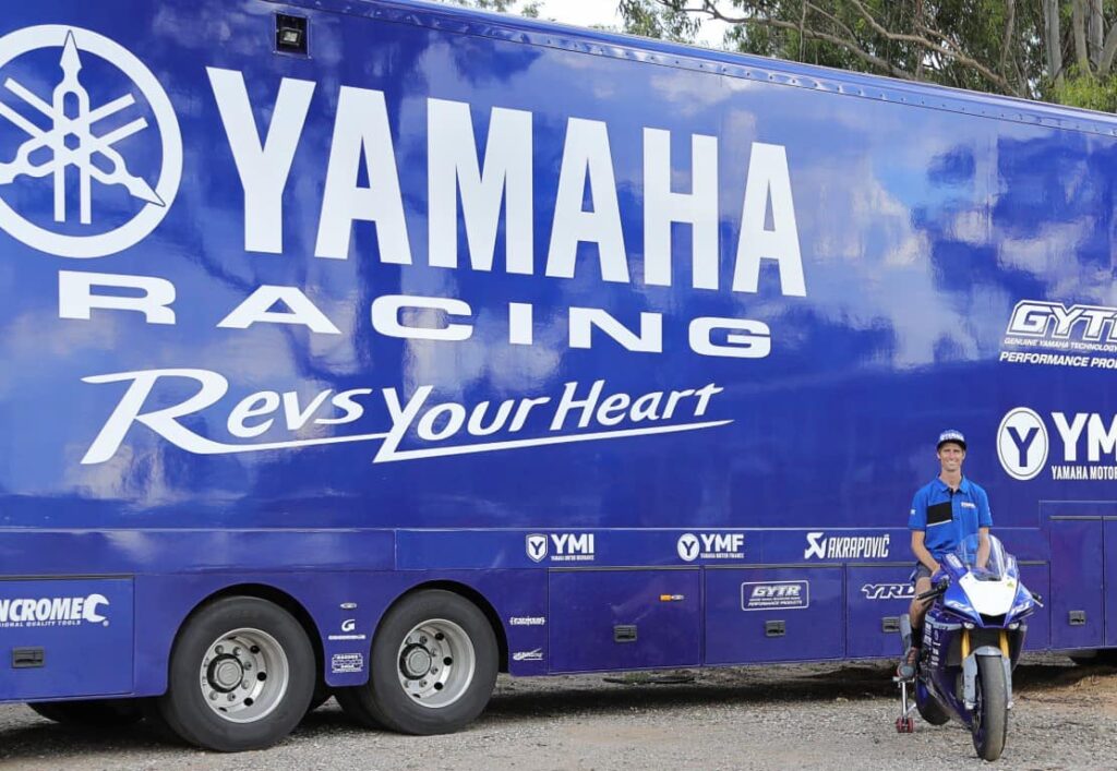"I'm excited to announce a number 46 on Yamaha for 2022" - Mike Jones