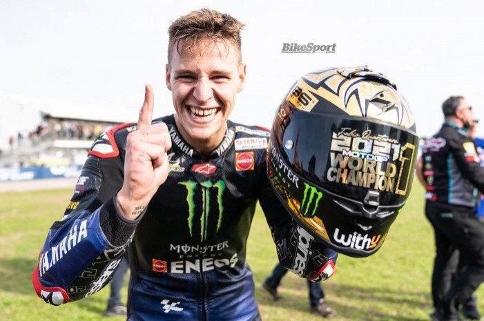 Quartararo is BSN's MotoGP rider of the year 2021