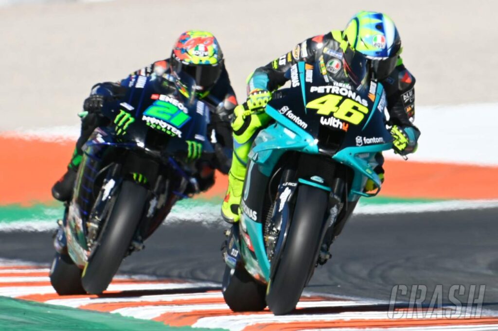 Morbidelli: Happy to see Rossi's final MotoGP laps, he drove fantastic |  MotoGP