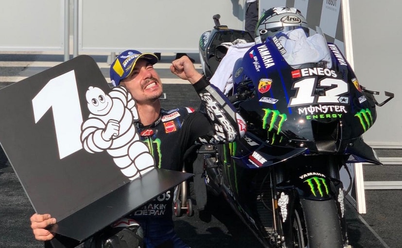 Vinales took his and Yamaha