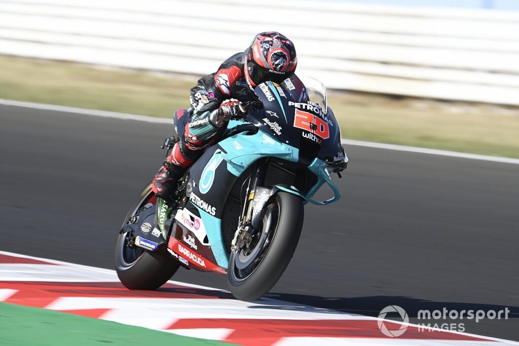 Quartararo leads Petronas 1-2 in FP2
