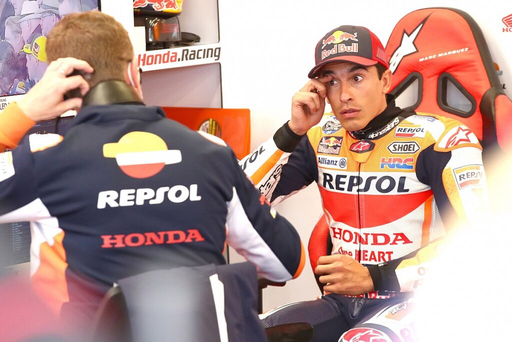 Marquez takes the blame for Martin Silverstone's MotoGP crash