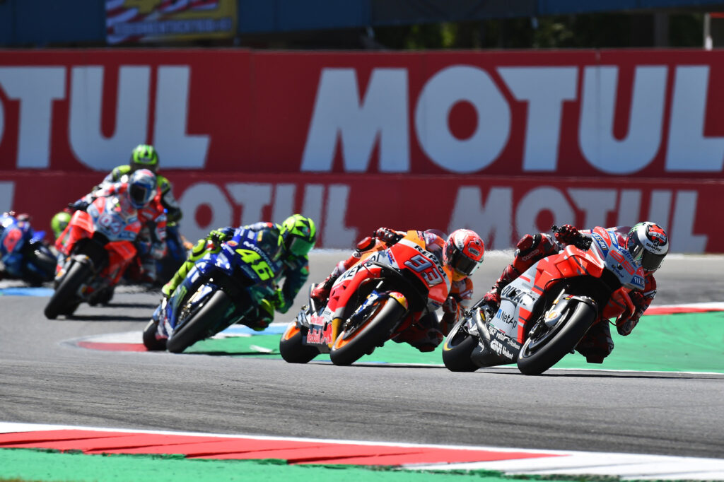 "Marc Márquez could win more titles but people like Valentino Rossi's are not seen" - Jorge Lorenzo