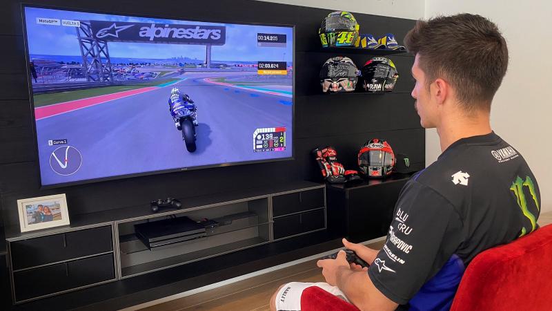 MotoGP Virtual Race 2 Results and Coverage: Bagnaia Strikes Back