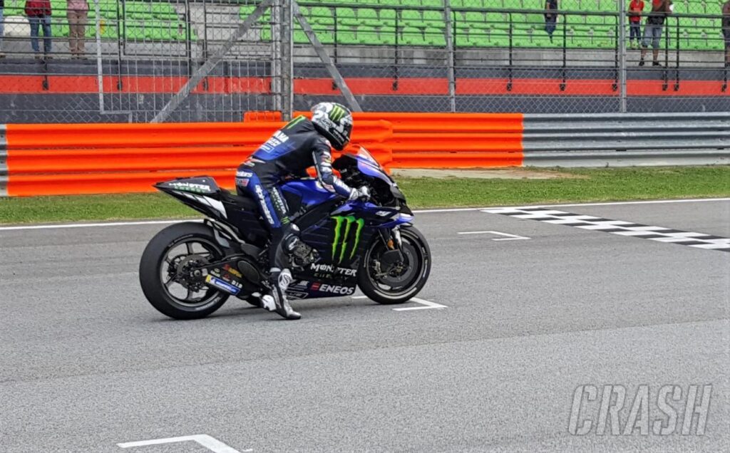 MotoGP: Vinales, Rossi get Yamaha holeshot device at Sepang test |  MotoGP