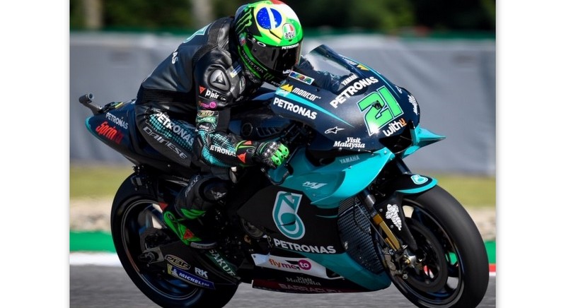 Franco Morbidelli on his Petronas Yamaha. Photo: Alpha One Media