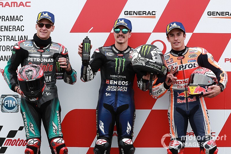 Vinales on pole by half a second
