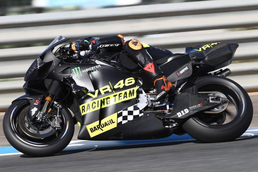 Rossi's racer set Team Principal MotoGP benchmarks