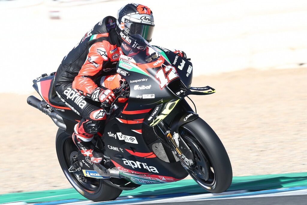 Aprilia has "a long way to go" to reduce the MotoGP deficit