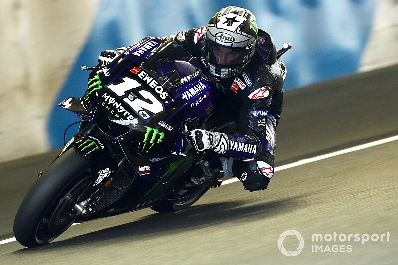 Vinales leads Yamaha 1-2-3 in FP1