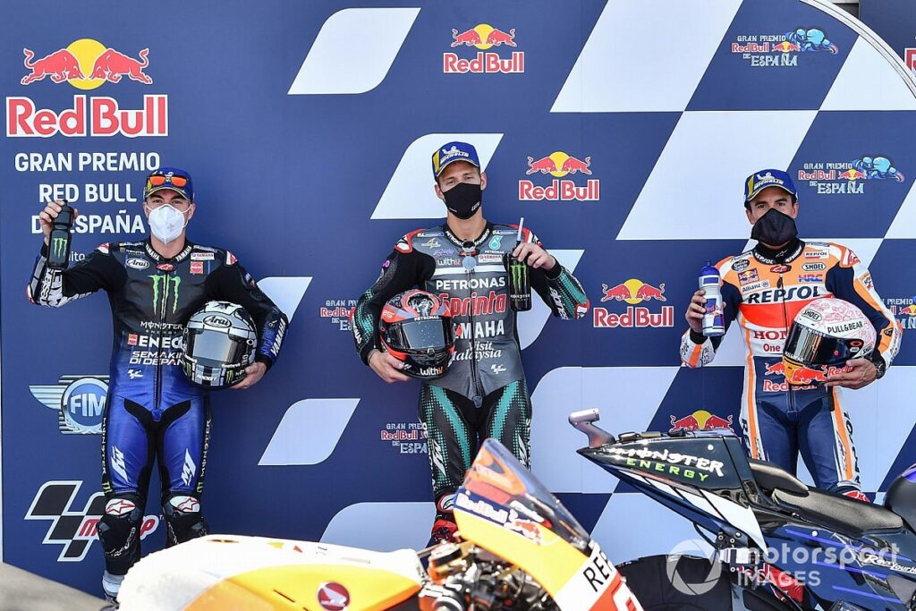 Quartararo claims first pole of 2020