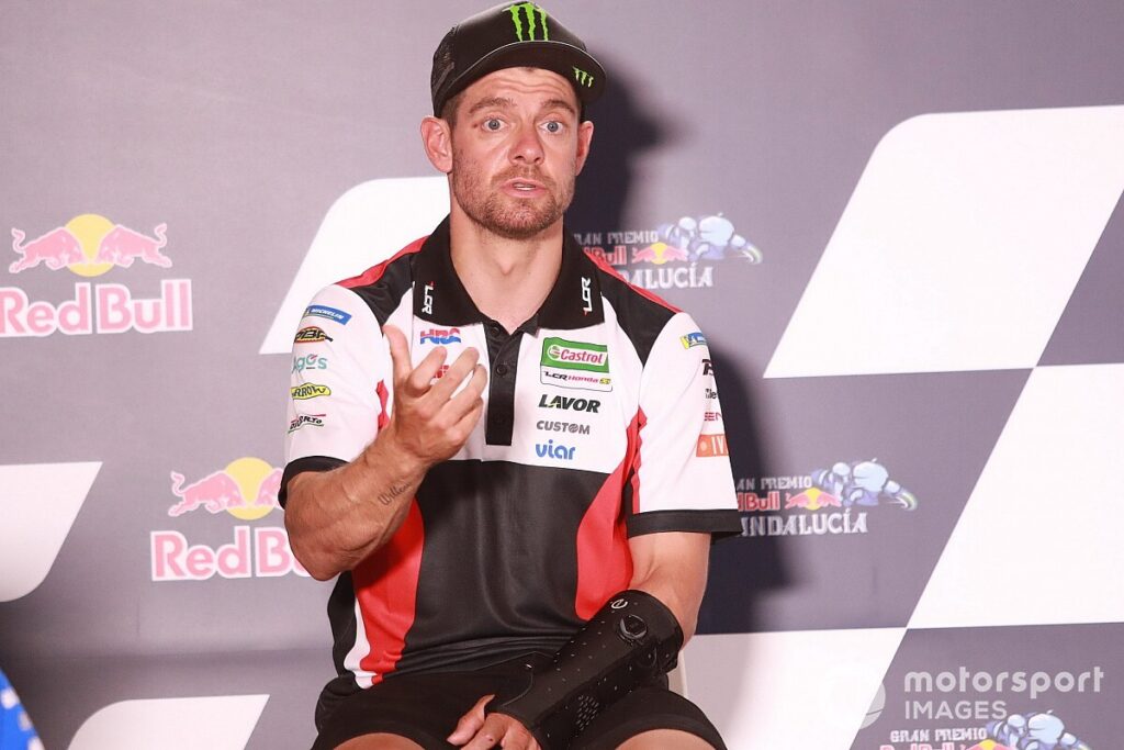 MotoGP ace Crutchlow says arm is a “disaster” after surgery