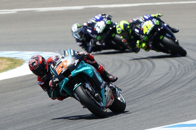 Andalusia MotoGP: Quartararo dominates race of survival at Jerez