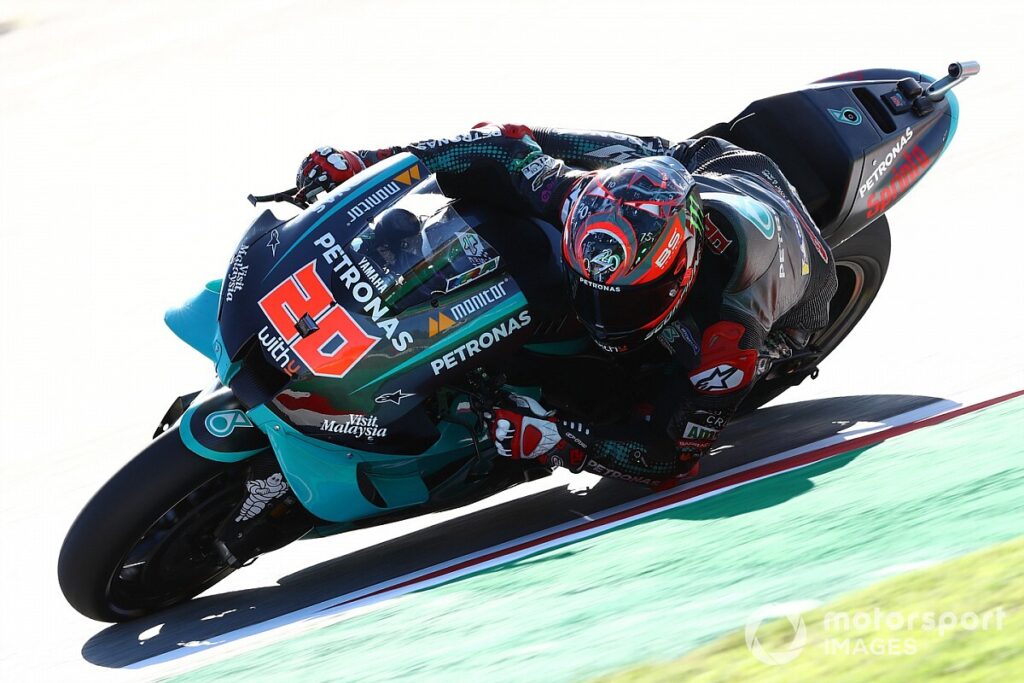 Quartararo dominates in the first practice session