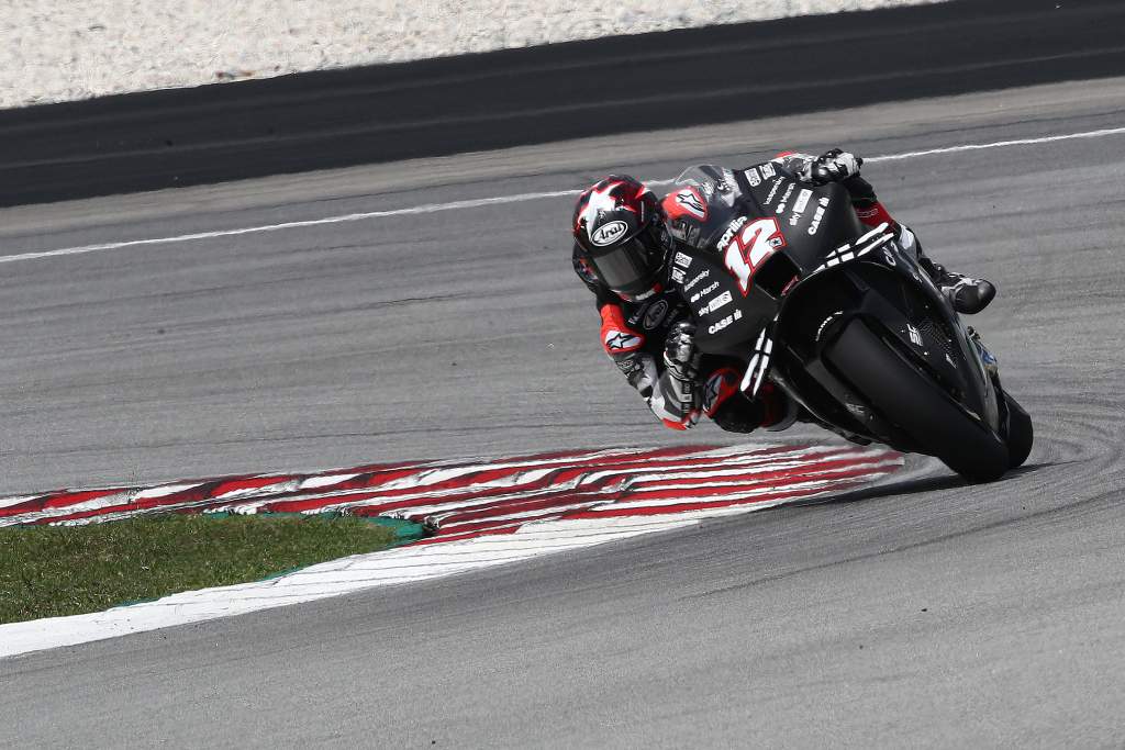 Vinales tops MotoGP's Sepang shakedown for Aprilia