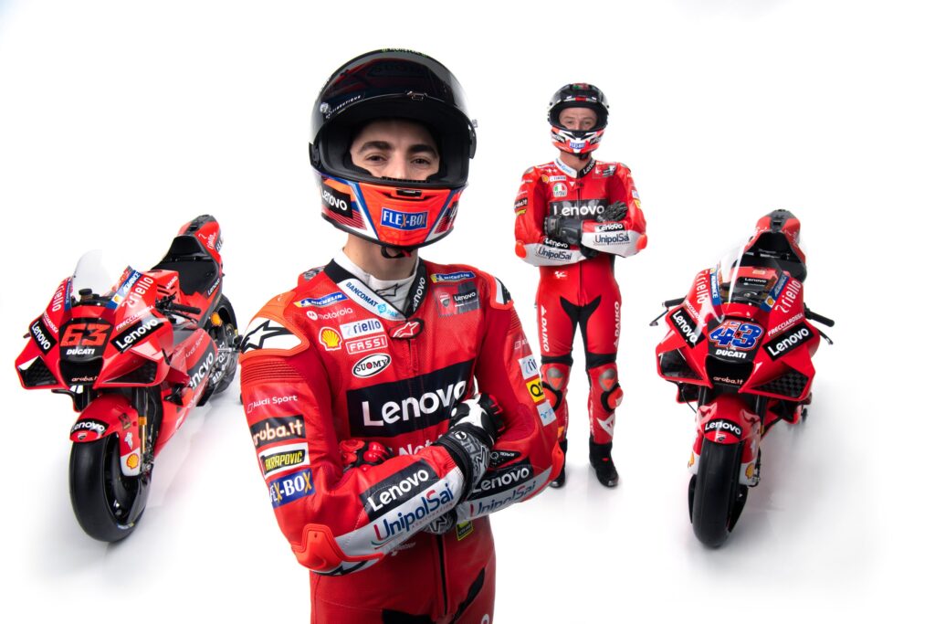 Lenovo and Ducati team up for MotoGP • Total Motorcycle