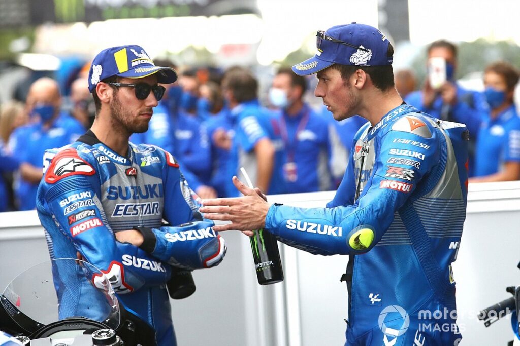 “Not fair” to impose MotoGP team orders on Rins now – Mir