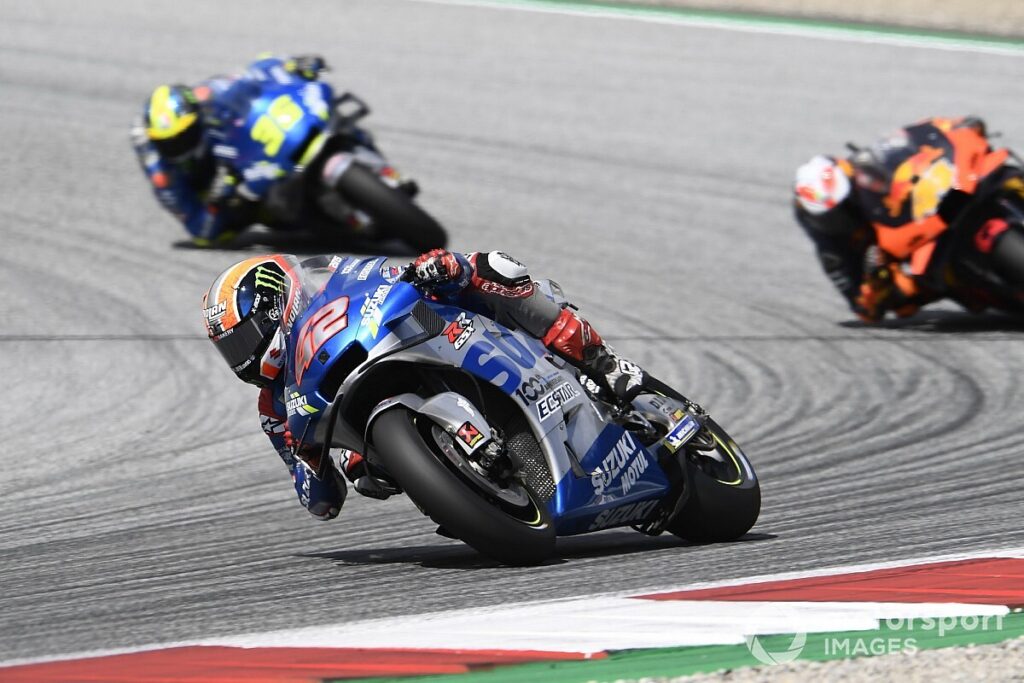 Rins believed the Austrian MotoGP win was possible before the crash
