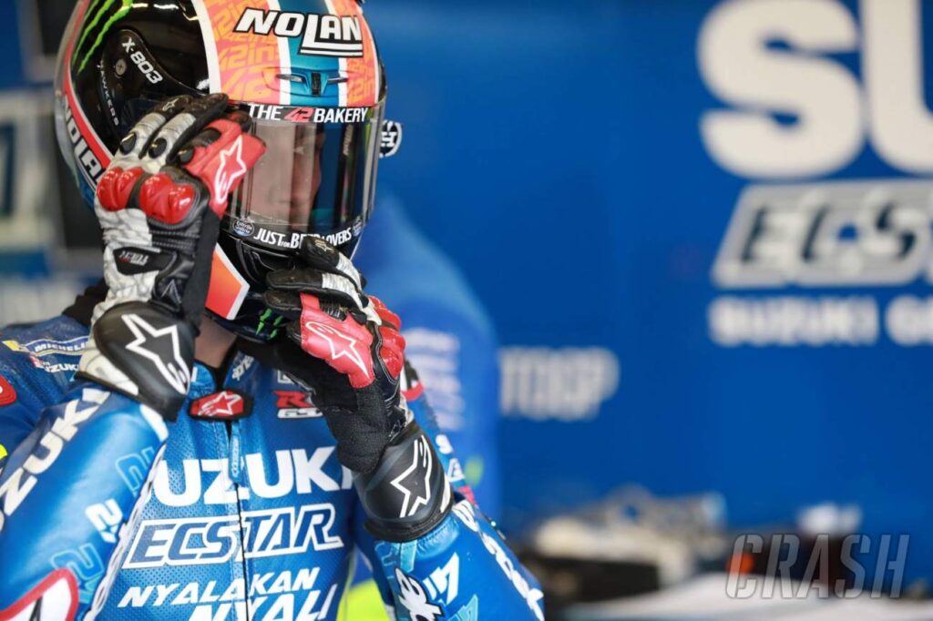 Andalusia MotoGP: Rins 'working hard' on return, Suzuki regroups |  MotoGP