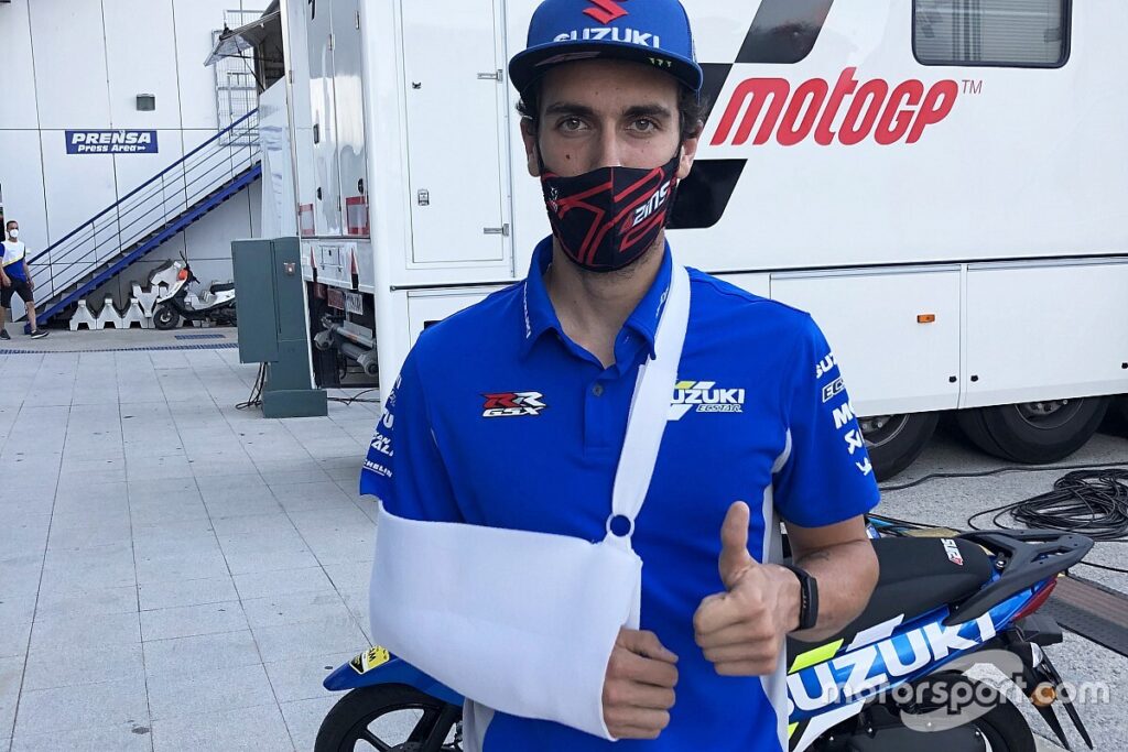Rins to miss Jerez MotoGP race after being declared unfit